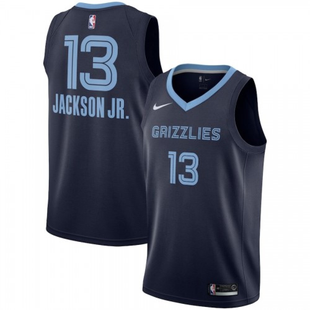 Men's Memphis Grizzlies Jaren Jackson #13 Navy Swingman Team Jersey-Pro Kit Vault | Brand New 26/27 Sports Jerseys